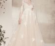 Ellie Saab Wedding Dresses Best Of Discount Elie Saab Modest Long Sleeve Wedding Dresses A Line Jewel Neck Sweep Train Tulle Applique Illusion Country Wedding Gowns Plus Size Dress Y