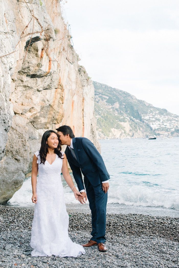 Elope Wedding Dresses Best Of Breathtakingly Romantic Positano Elopement Her Alfred Angelo