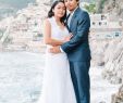 Elopement Wedding Dress Awesome Breathtakingly Romantic Positano Elopement Her Alfred Angelo