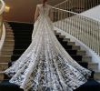 Embroidered Wedding Dress Elegant Sale Cheap Ivory High End Luxury Embroidery Lace Fabrics