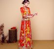 Embroidered Wedding Dress Lovely Red Wedding Dress Tradition