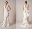 Embroidered Wedding Dress Luxury Wedding Dresses S V Neck Embroidered Gown by Sachin