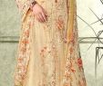 Embroidery Dress Online Elegant Beige Pure Viscose Geor Te Casual Wear Suit with Dupatta