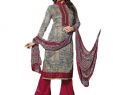 Embroidery Dress Online Inspirational Alicolours Cotton Printed and Embroidered Designer Suits