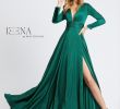 Emerald Green Dresses for Wedding Best Of Mac Duggal I Long Sleeve Prom Gown