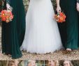 Emerald Green Wedding Dresses Elegant Pretty F the Shoulder A Line Lace Up Chiffon Long