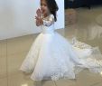 Emo Wedding Dresses Awesome Princess Lace Flower Girl Dresses Long Sleeve 2019toddler Birthday Kids Pageant First Munion Dress Long Baby Prom Dresses Girl Wear Gowns Flower