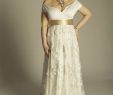 Empire Waist Wedding Dress with Sleeves Beautiful This is An Off the Shoulder Plus Size Wedding Dresses with