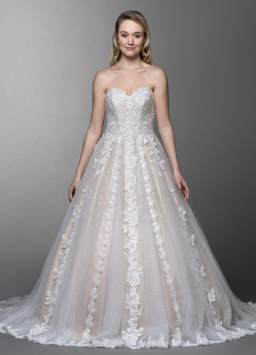 Essence Bridal Elegant Strapless Wedding Dresses Bridal Gowns