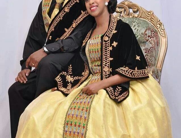Ethiopian Traditional Wedding Dresses Beautiful Ethiopian Wedding attire Itsallaboutafricanfashion
