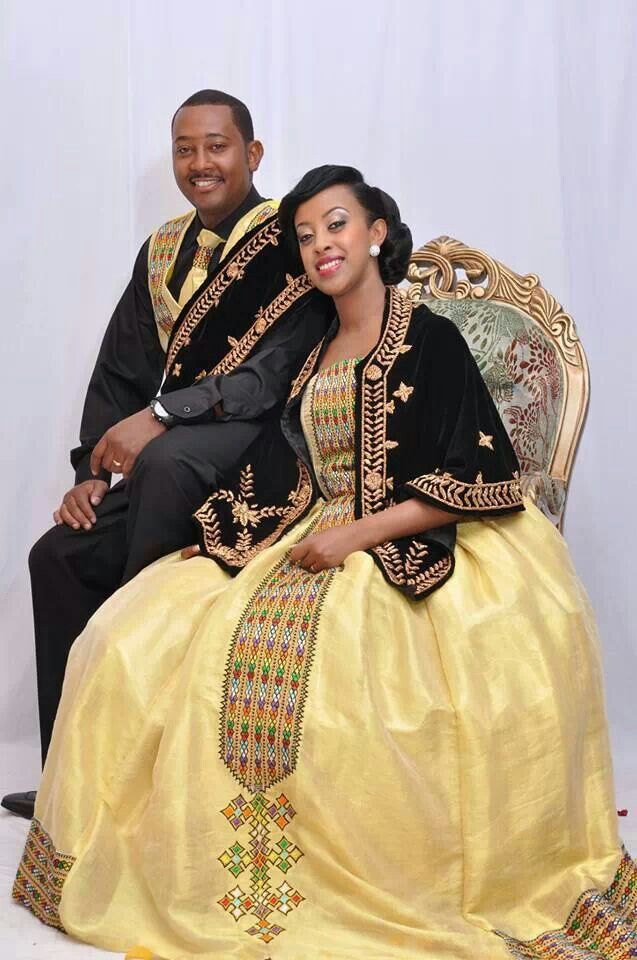 Ethiopian Traditional Wedding Dresses Beautiful Ethiopian Wedding attire Itsallaboutafricanfashion