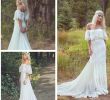 Etsy Wedding Dresses Best Of Discount Boho Country forest Wedding Dresses 2017 Stylish Chiffon Lace Wedding Gown Simple Bohemian Bridal Dress F Shoulder Bridal Gowns Customize