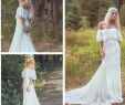 Etsy Wedding Dresses Best Of Discount Boho Country forest Wedding Dresses 2017 Stylish Chiffon Lace Wedding Gown Simple Bohemian Bridal Dress F Shoulder Bridal Gowns Customize