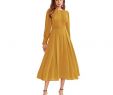 Fall Color Dresses to Wear to A Wedding Fresh Yellow Fall Dress Amazon