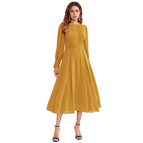 Fall Color Dresses to Wear to A Wedding Fresh Yellow Fall Dress Amazon
