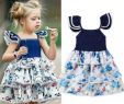 Fashion Dresses Pictures New 2019 Summer New Girls Dresses Floral Printing Princess Dresses Tiered Skirt Kids Fashion Dresses Pettiskirt Baby Dress Baby Girl Clothes From