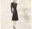 Fashion Figure Dresses Fresh 1940 1949