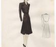 Fashion Figure Dresses Fresh 1940 1949