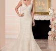 Fit and Flare Wedding Dress with Sleeves Unique Stella York 6335 Wedding Dress Wedding Dresses