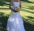 Fit Flare Wedding Dress Beautiful Bride & Co Size 12
