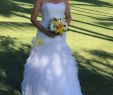 Fit Flare Wedding Dress Beautiful Bride & Co Size 12