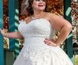 Flattering Wedding Dresses Fresh This Lace Embellished Wedding Gown Flatters the Curvy Bride