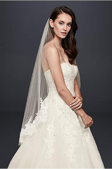 Floor Length Wedding Dress Unique Bridal Veil Guide Styles Lengths Tips & Advice