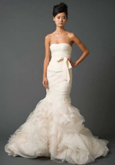 Floral Embroidered Wedding Dress Awesome Vera Wang