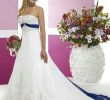 Flower Embroidered Wedding Dress Elegant Discount Vintage Style Plus Size Wedding Dresses Silver Embroidery Satin White and Royal Blue Floor Length Bridal Gowns Custom Made Mermaid Bridal