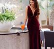 Formal Dresses for Wedding Guest Beautiful Stunning formal Gown with Plunging Neckline Wedding Guest