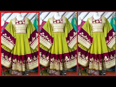 Frock Designing Luxury Videos Matching Balochi Style Frocks Designs for Girls 2019