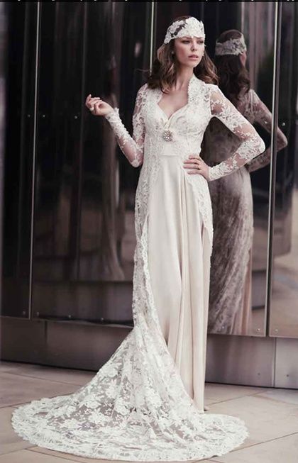 Gatsby Inspired Wedding Dress Elegant Pin On Places to Visit