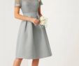 Girls Wedding Guest Dresses Inspirational Grey High Neck Lace Dress Grey Wedding In 2019