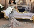 Glitter Wedding Dresses Awesome Sparkly Y Wedding Dress 2020 Sheer Bling Beaded Lace Applique High Neck Illusion Long Sleeve Champagne Mermaid Chapel Bridal Gowns Mermaid Dresses