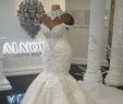 Goddess Bridesmaid Dresses Elegant Custom Made Luxury Dubai Arabic Mermaid Wedding Dresses Plus Size Beading Crystals Court Train Wedding Dress Bridal Gowns Y Wedding Gowns Silver