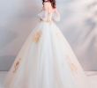 Gold Bridal Gown Awesome Two Color Wedding Dress 0923 03
