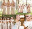 Gold Sequin Wedding Dresses Fresh 2018 Mermaid Rose Gold Sequined Country Bridesmaid Dresses Short Sleeve Backlesslong Champagne Arabic Plus Size formal Wedding Guest Gowns Modest