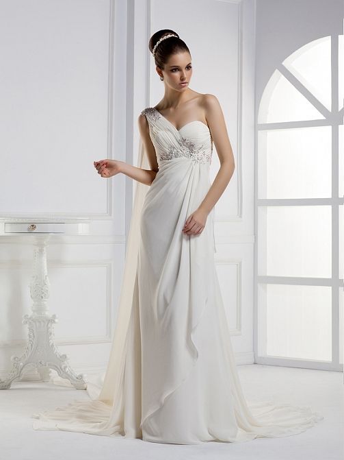 Gold Wedding Dresses for Sale Fresh Elegant E Shoulder with Empire Waist Wedding Dress