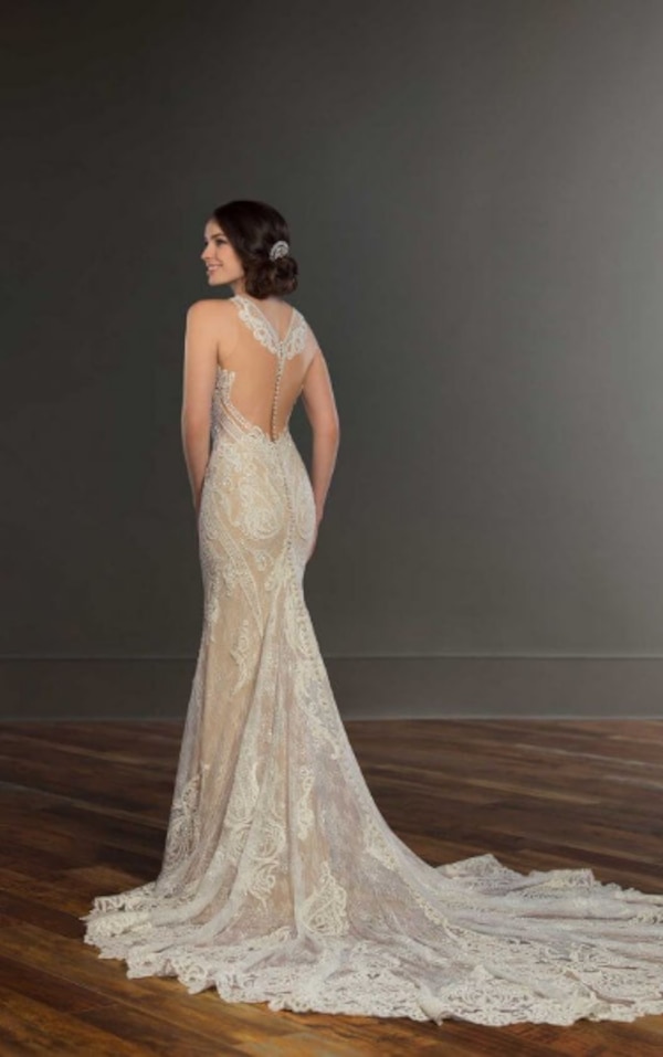 Gold Wedding Gown Best Of Lace Wedding Dress Martina Liana Ml948iv