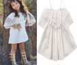 Gorgeous White Dresses Elegant 2019 2017 toddler Kids Baby Girls F Shoulder Clothing Lace White Dress Princess Party Pageant Holiday Tutu Dresses From Tyfactory $10 71