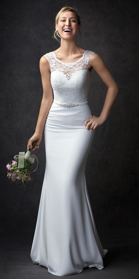 Gown Style Unique Pin On Simple and Classic Wedding Dresses