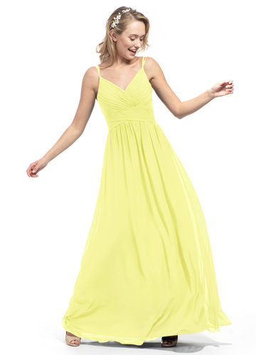 Grecian Bridesmaid Dresses Elegant Canary Yellow Bridesmaid Dresses