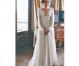 Greek Style Wedding Dresses Awesome Discount 2018 Hippie Boho Beach Wedding Dresses Long Sleeves V Neck Plus Size Chiffon Cheap Summer Maternity Country Greek Style Bridal Gowns Wedding