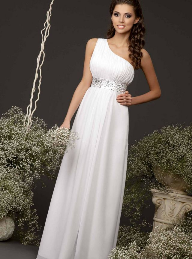 greek wedding dresses plus size
