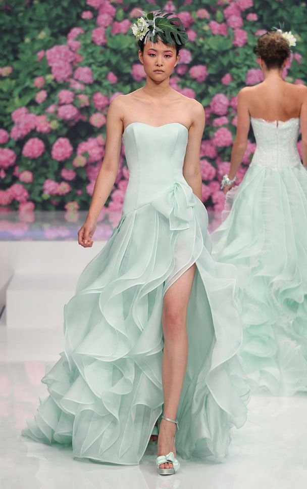 Green Wedding Dresses Awesome Pin On Fashion