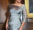 Guest Wedding Dresses 2015 Beautiful 2015 Distinctive Silver Knee Length Sheath Mother Of the