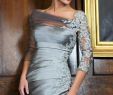 Guest Wedding Dresses 2015 Beautiful 2015 Distinctive Silver Knee Length Sheath Mother Of the