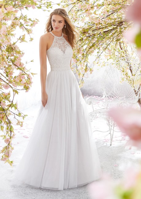 Halter top Wedding Dresses Inspirational Mori Lee 6898 Leilani Dress Madamebridal
