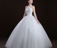 Halter Wedding Dresses Elegant Halter Neck Ball Gown Wedding Dress with Lace Appliques 2017 New Tulle Wedding Gowns Lace Up Bridal Gowns Line Bridal Party Dresses From