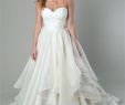 Handkerchief Wedding Dress Fresh Beautiful organza Ball Gown with A Romantic Strapless